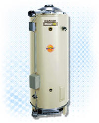 AO SMITH BTR-200: 100 GALLON, 199,000 BTU, 6" VENT, NATURAL GAS, COMMERCIAL WATER HEATER, MASTER-FIT (Certified from Sea Level to 2,000' Elevation)