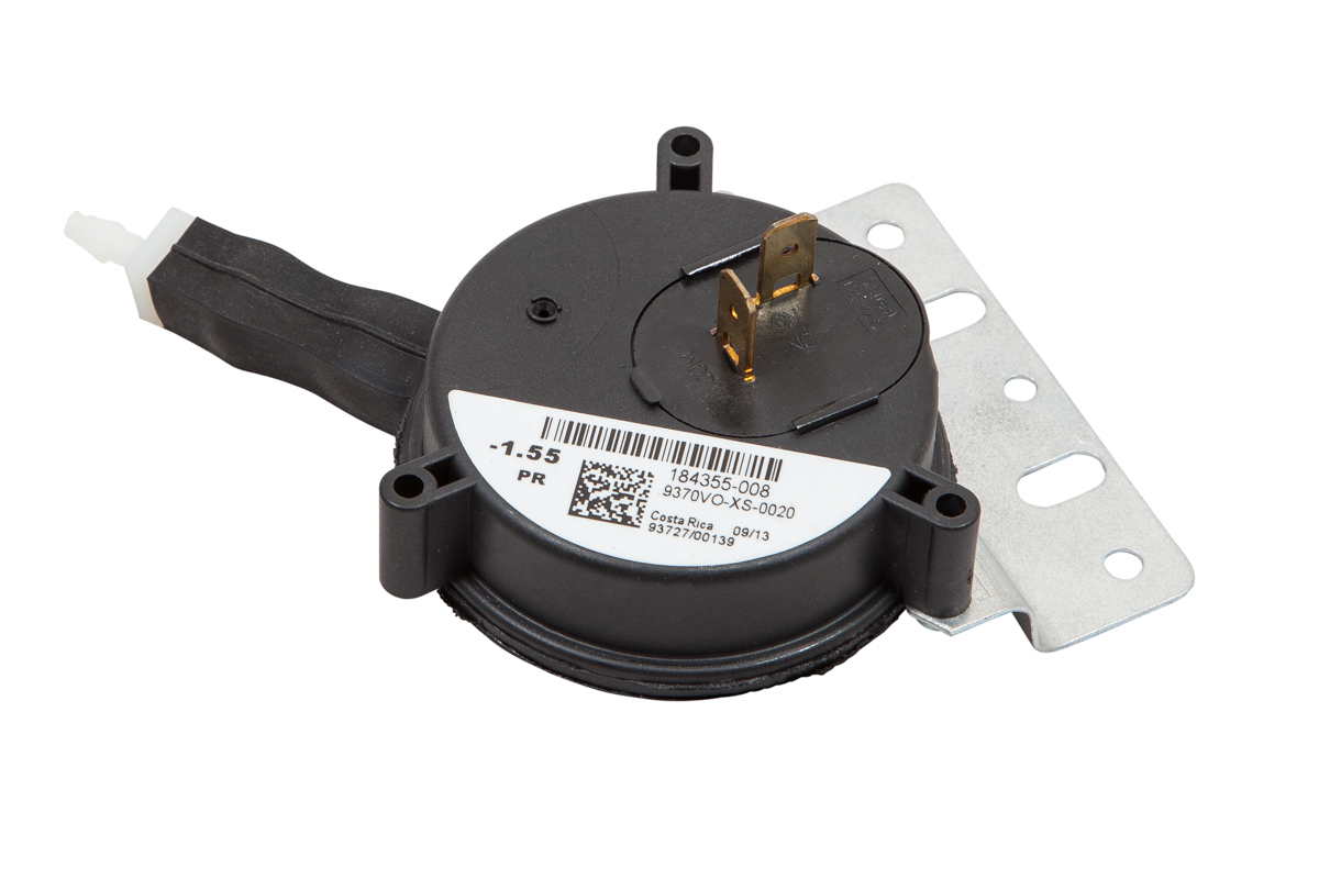 AO SMITH 100108826:K,AIR PRESSURE SWITCH (replaces 9002511005, 184355-000)