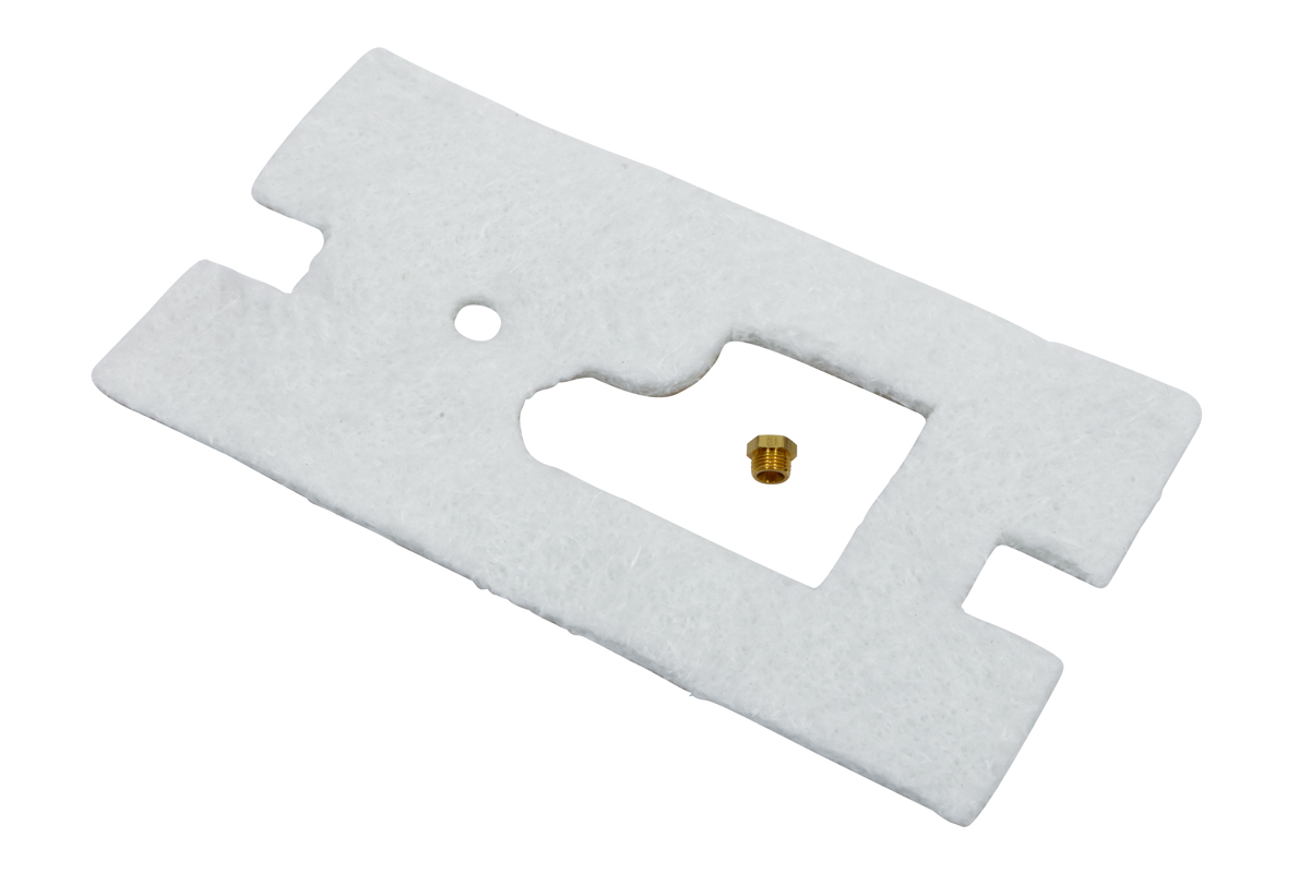 AO SMITH 100109237:K,ORIFICE,3/8inchHEX,BRASS,NAT,#26,W/GASKET (replaces 9003443005)