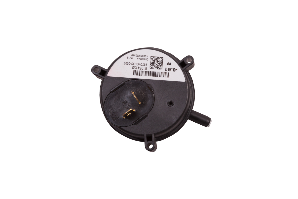 AO SMITH 100110013:K,SWITCH,AIR PRESSURE (replaces 9004665115, 021245-001, 183505-000, 185135-000, 21245-1, 100042793, 100045713)