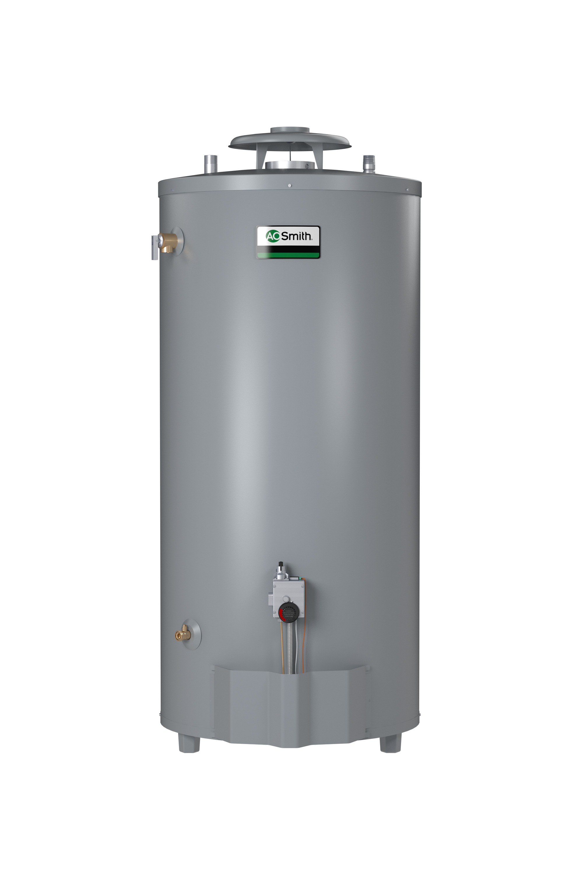 AO SMITH BT-80: 74 GALLON, 75,100 BTU,  4" VENT, CONSERVATIONIST SINGLE FLUE, LIGHT DUTY, NATURAL GAS COMMERCIAL WATER HEATER